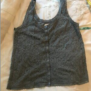 Hollister lace tank top